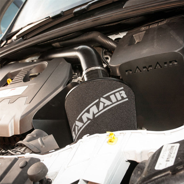JSK-115-BOLT - Ford Focus ST 250 MK3 2.0T upto 2014 Ramair Air Filter Heat Shield Crosover Hard Pipe Induction Kit - Wayside Performance 