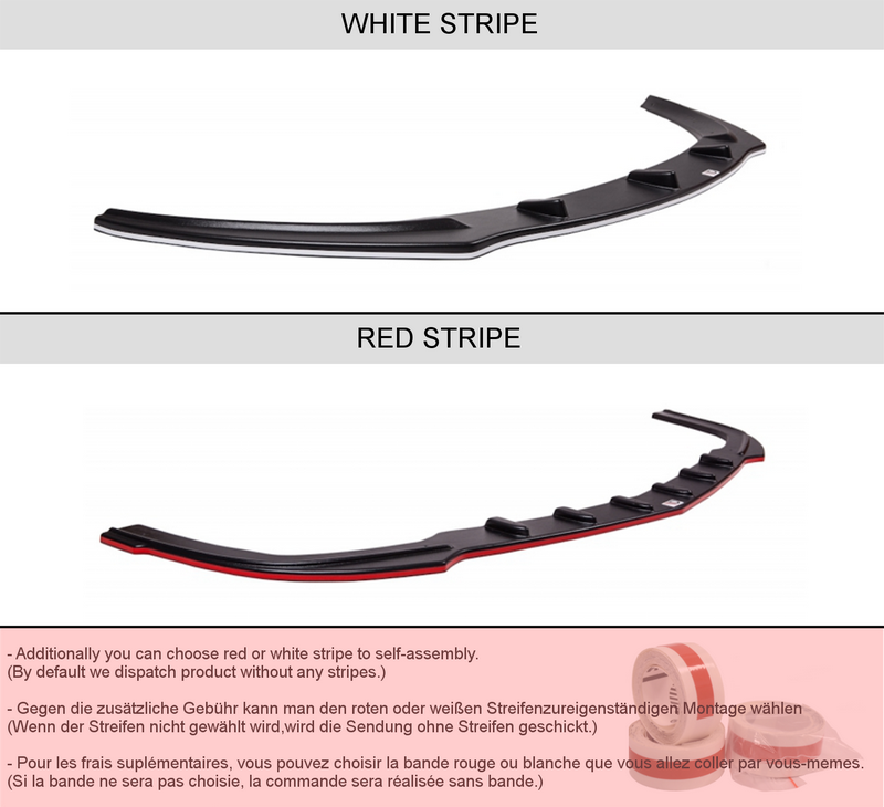 Rear Side Splitters Audi S3 8L (1999-2003) - Wayside Performance 