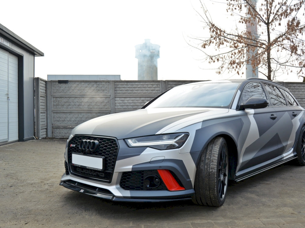 Maxton Design Front Splitter V.2 Audi Rs6 C7 (2013-up) - Wayside Performance 