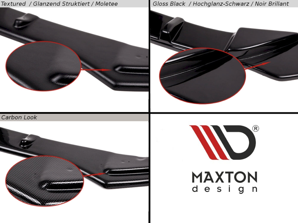 Maxton Design Front Splitter V.2 Audi S4 B8/ A4 B8 S-line Facelift - Wayside Performance 