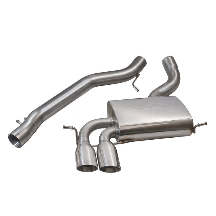 Cobra Sport Audi A3 (8P) 3.2 V6 Quattro Cat Back Performance Exhaust - Wayside Performance 
