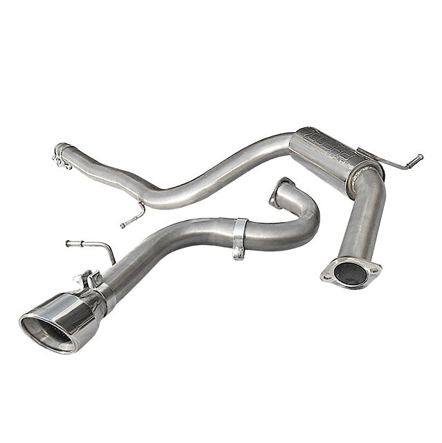 Cobra Sport Audi A3 (8P) 2.0 TDI 2WD (2008-12) (3 Door) Single Tip Cat Back Performance Exhaust - Wayside Performance 