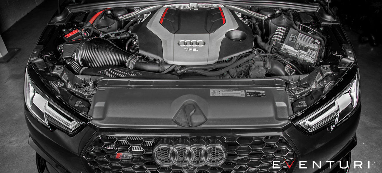 Eventuri Carbon Fibre Intake System - Audi S5 (B9) 3.0 V6 Turbo - Wayside Performance 