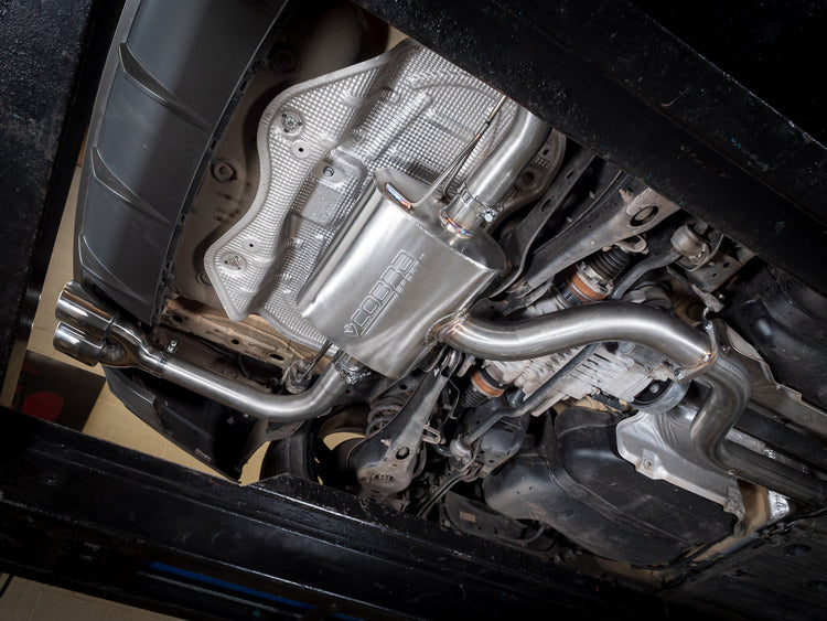 Cobra Sport Audi S3 (8V) Saloon (Non-Valved) (13-18) Turbo Back Performance Exhaust - Wayside Performance 