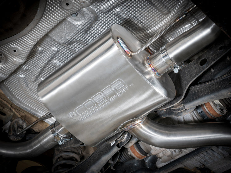 Cobra Sport Audi S3 (8V) Saloon (Non-Valved) (13-18) Turbo Back Performance Exhaust - Wayside Performance 