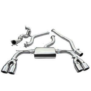 Cobra Sport Audi S3 (8V) 3 Door (Non-Valved) (13-18) Turbo Back Performance Exhaust - Wayside Performance 