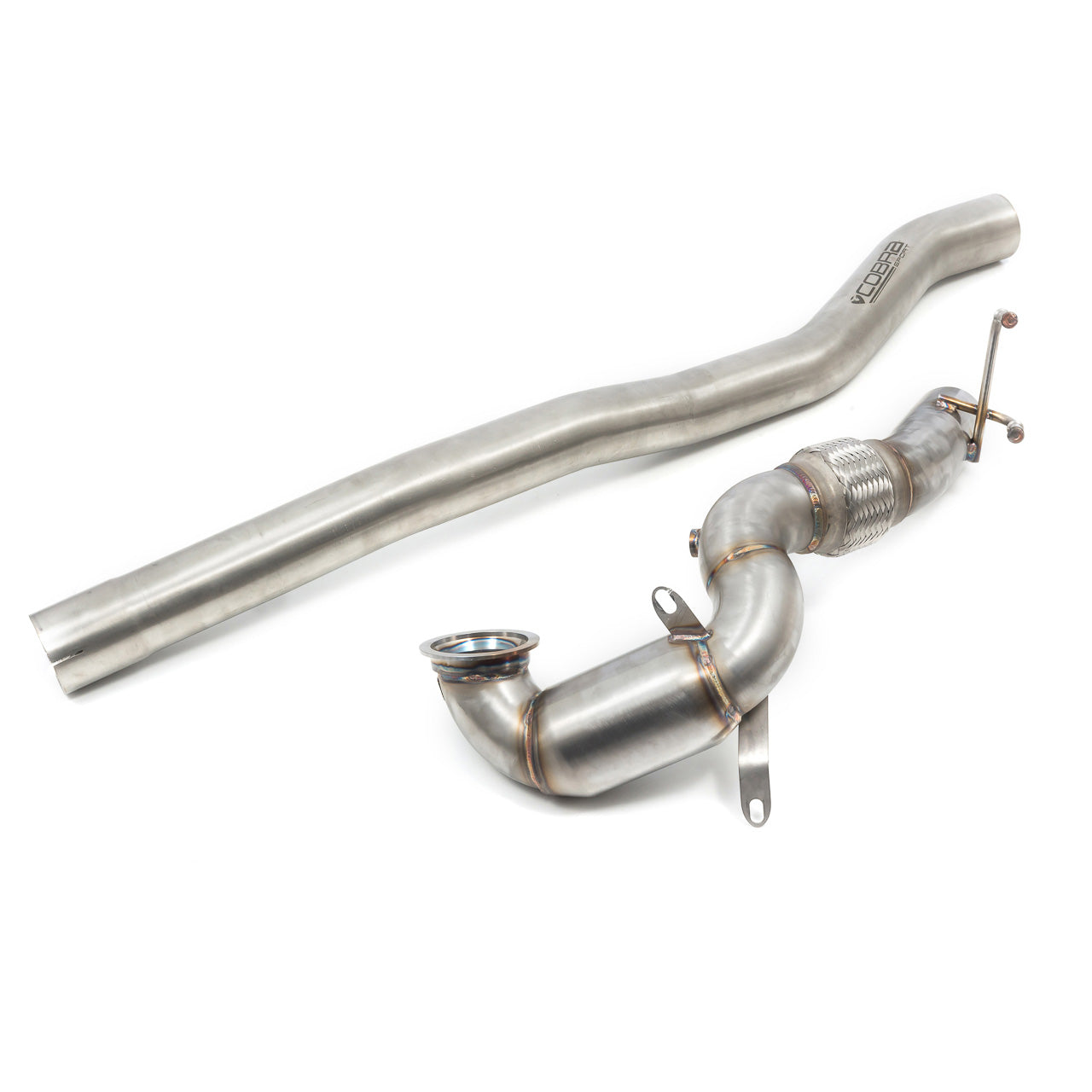 Cobra Sport Audi S3 (8V) 5 Door Sportback (13-18) Front Downpipe Sports Cat / De-Cat Performance Exhaust - Wayside Performance 