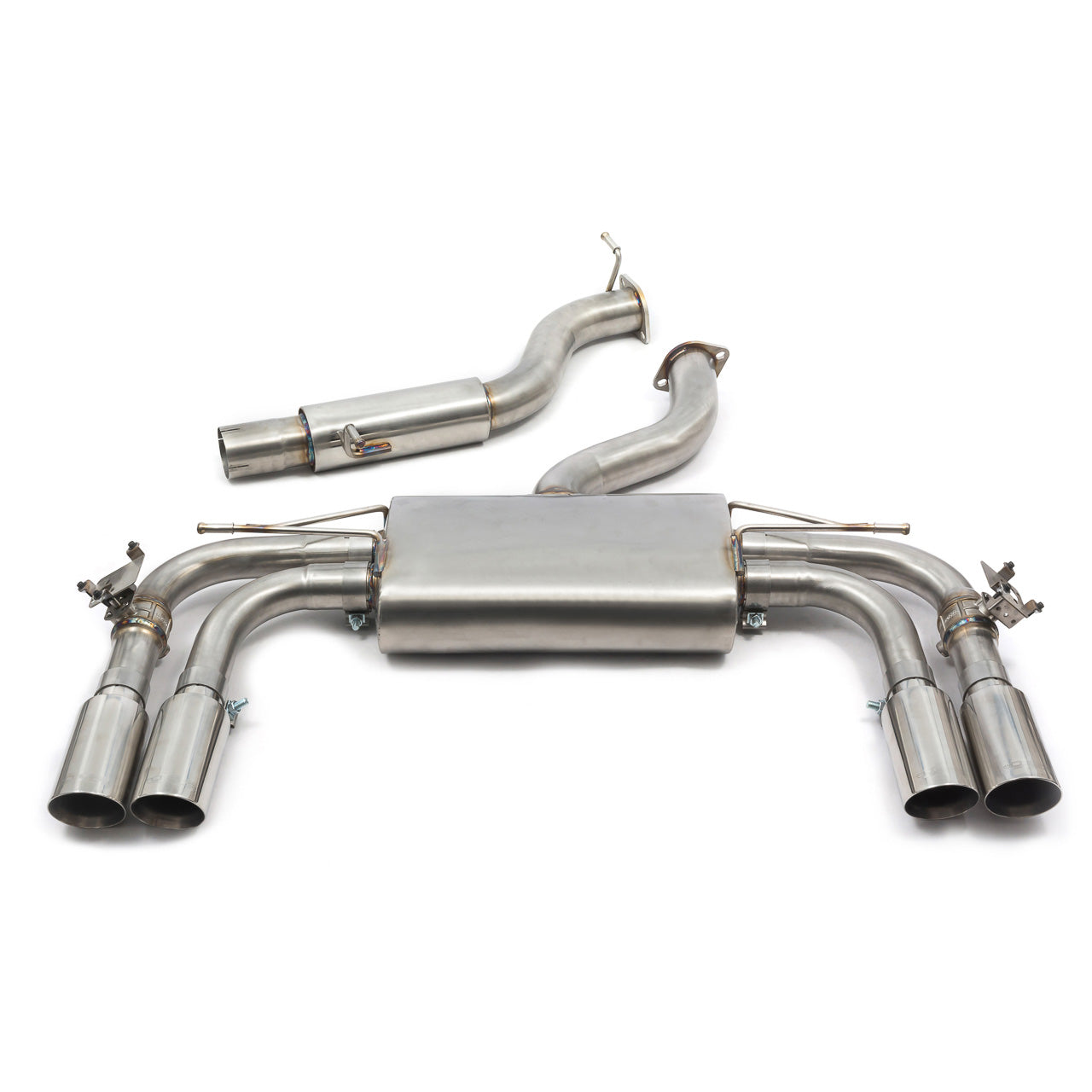 Cobra Sport Audi S3 (8V) Saloon (Valved) (13-18) Cat Back Performance Exhaust - Wayside Performance 