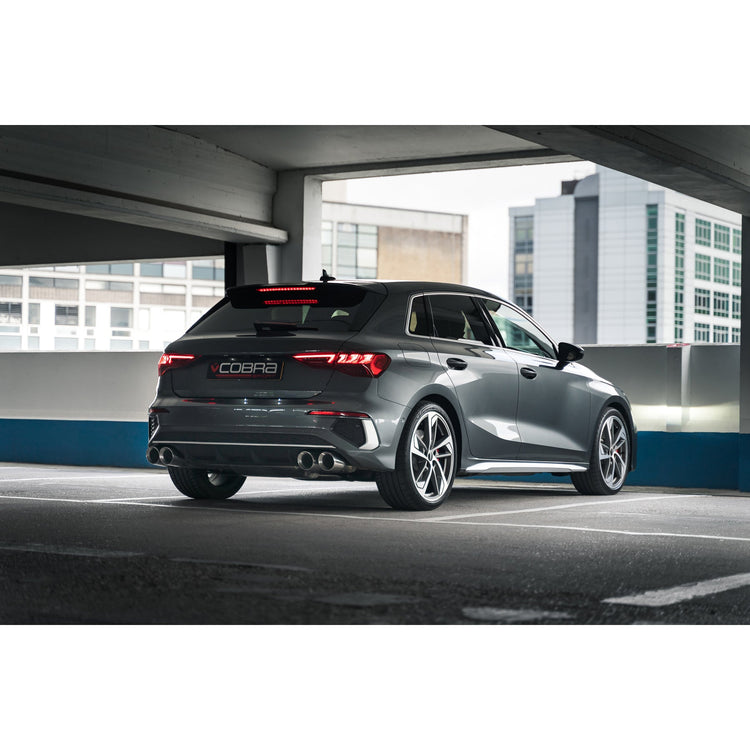 Cobra Sport Audi S3 (8Y) 5 door Sportback Race GPF Back Performance Exhaust - Wayside Performance 