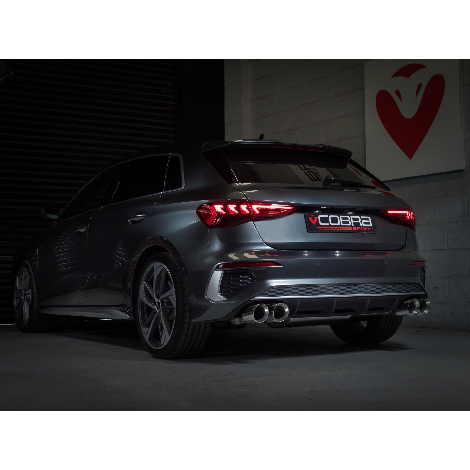 Cobra Sport Audi S3 (8Y) 5 door Sportback Race GPF Back Performance Exhaust - Wayside Performance 