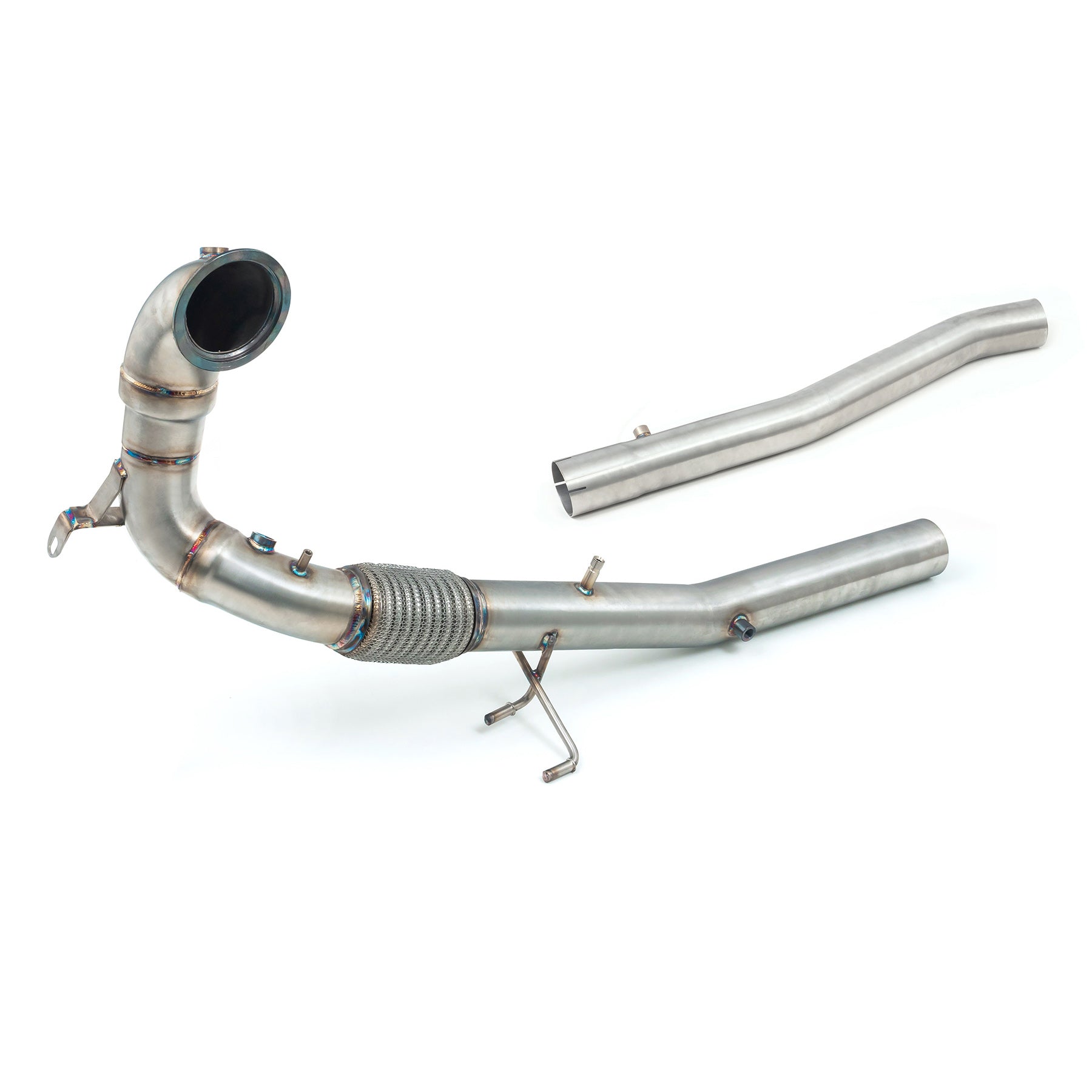 Cobra Sport Audi S3 (8Y) Saloon Front Downpipe Sports Cat / De-Cat Performance Exhaust - Wayside Performance 