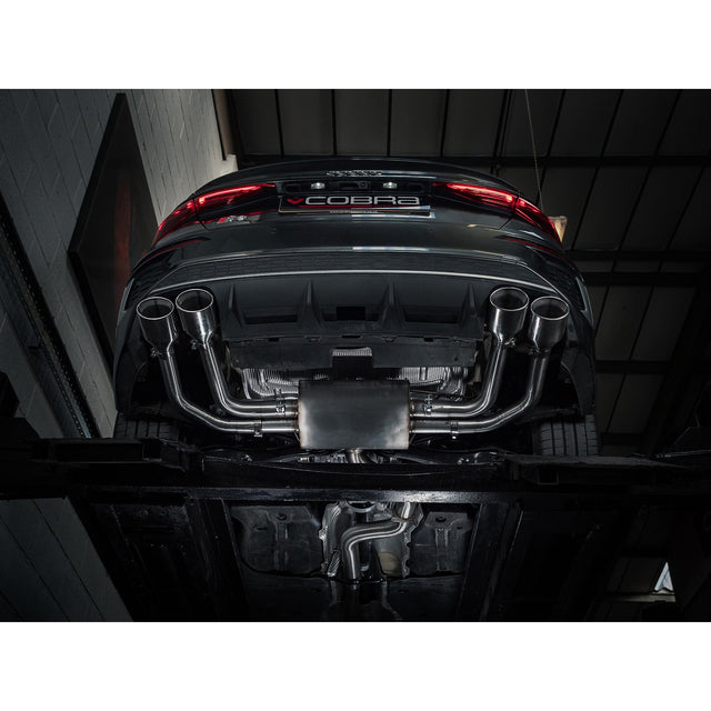 Cobra Sport Audi S3 (8Y) Saloon Race GPF Back Performance Exhaust - Wayside Performance 