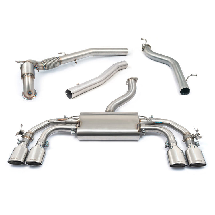 Cobra Sport Audi S3 (8Y) 5 door Sportback Valved Turbo Back Performance Exhaust - Wayside Performance 