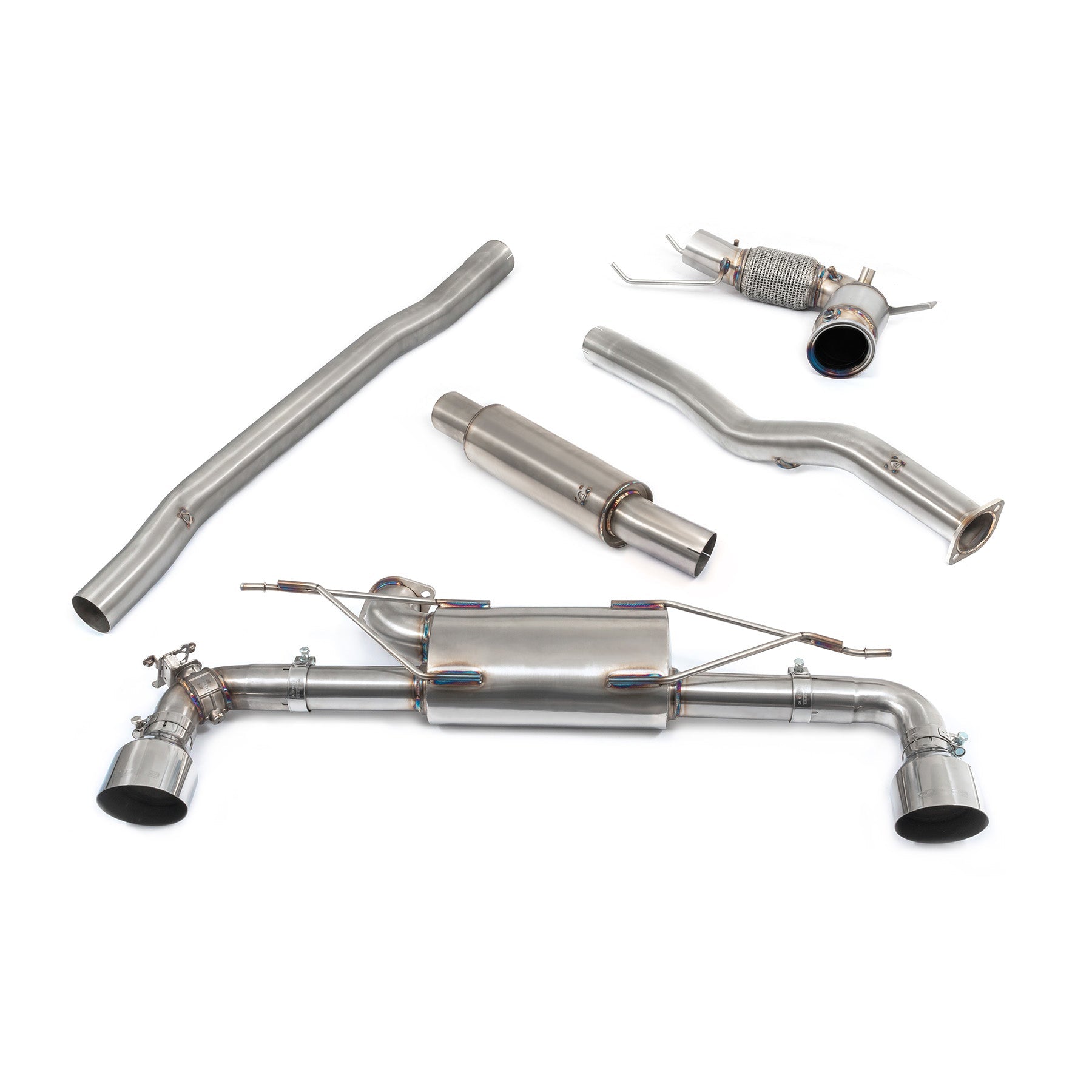 BMW M135i (F40) Turbo Back Performance Exhaust - Wayside Performance 