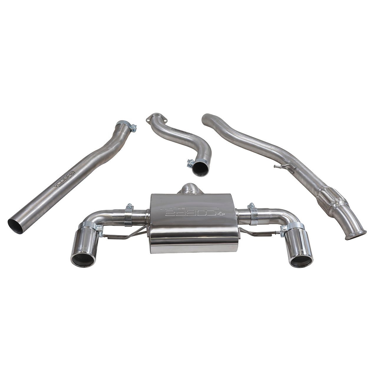 Cobra Sport BMW M135i (F20/F21) Cat Back Performance Exhaust - Wayside Performance 
