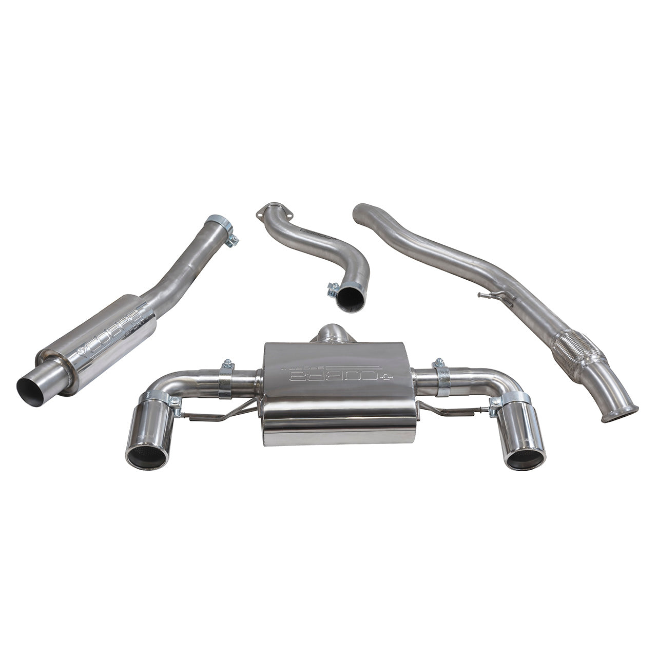 Cobra Sport BMW M135i (F20/F21) Cat Back Performance Exhaust - Wayside Performance 