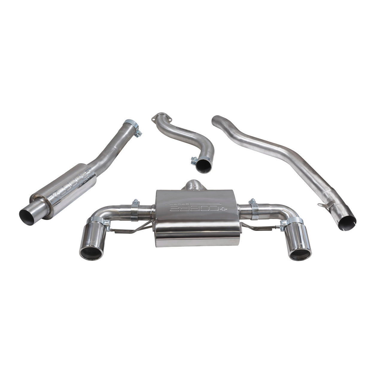 Cobra Sport BMW M240i (F22/F23 LCI) (16-21) Cat Back Performance Exhaust - Wayside Performance 