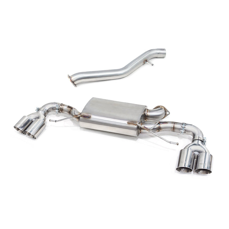 Cobra Sport BMW 330i Touring (G21) (19>) Non-Valved Quad Exit M3 Style Performance Exhaust - Wayside Performance 