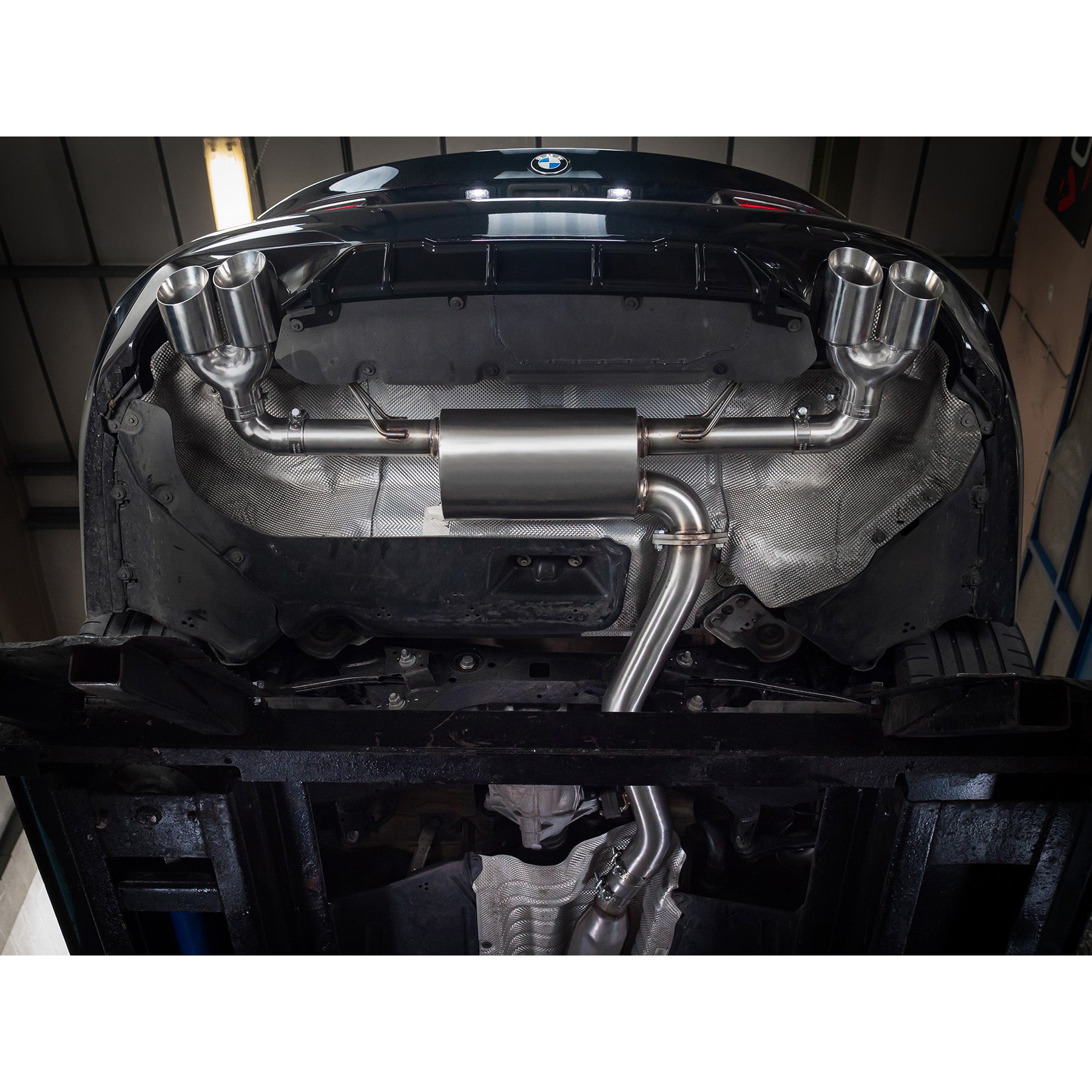 Cobra Sport BMW 320i (G20) (19>) Non-Valved Quad Exit M3 Style Performance Exhaust - Wayside Performance 