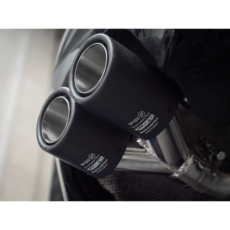 Cobra Sport BMW 320i (G20) (19>) Non-Valved Quad Exit M3 Style Performance Exhaust - Wayside Performance 