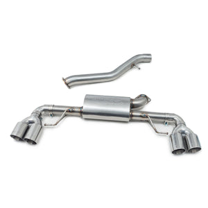 Cobra Sport BMW 330i Touring (G21) (19>) Non-Valved Quad Exit M3 Style Performance Exhaust - Wayside Performance 