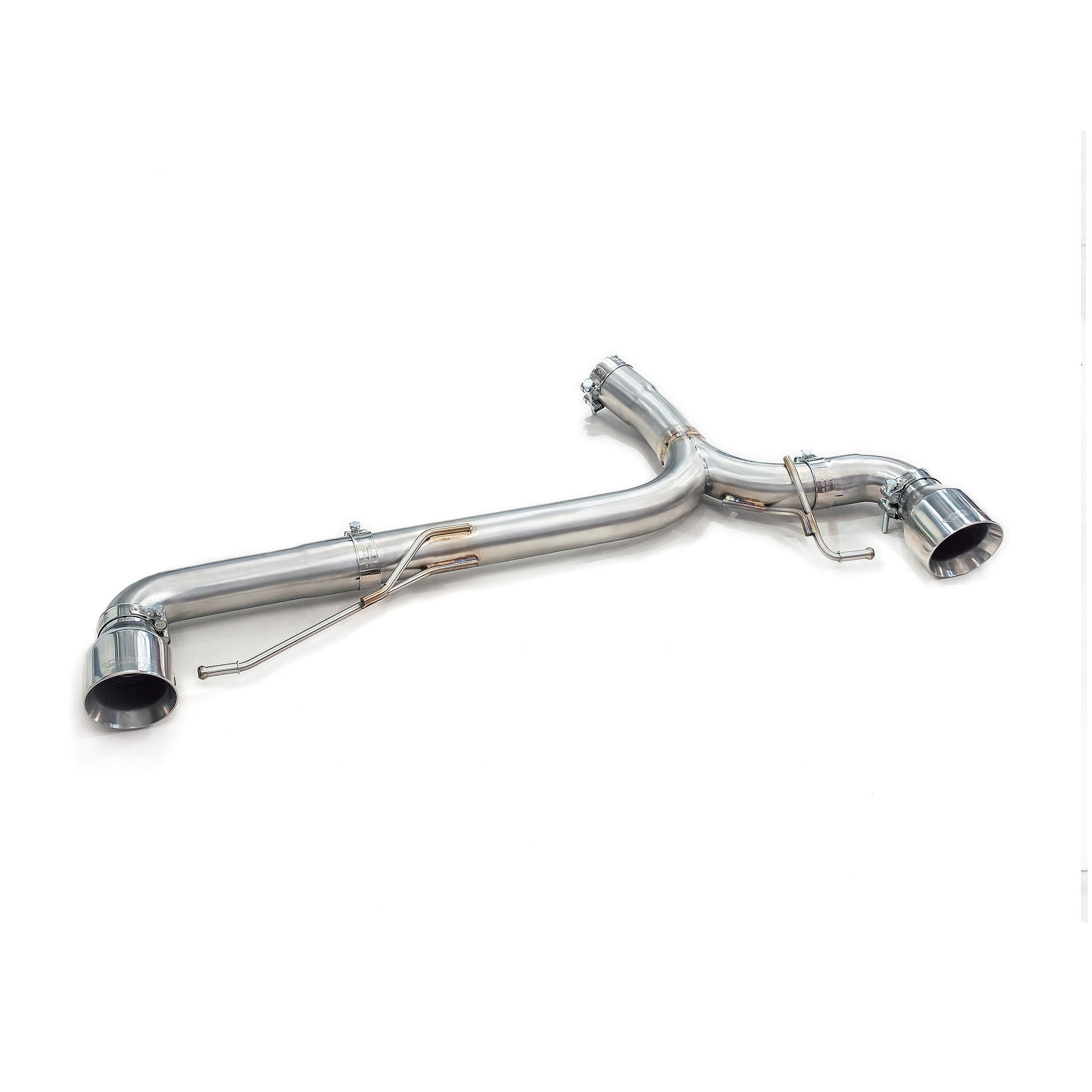 BMW 330e (G20) (19>) Non-Valved Venom Dual Exit Rear Axle Back Performance Exhaust - Wayside Performance 