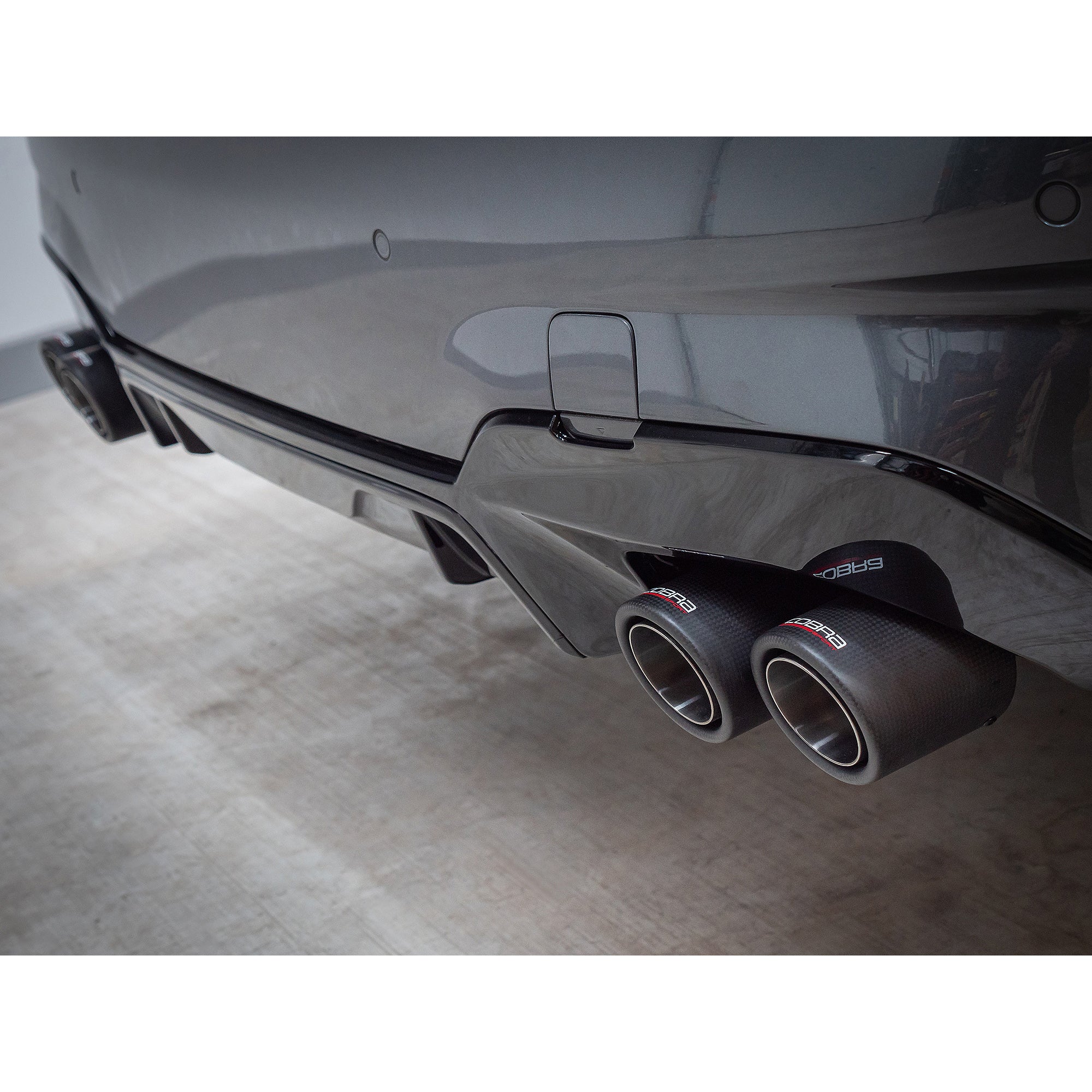 BMW 330e Touring (G21) (19>) Valved Quad Exit Rear Axle Back M3 Style Performance Exhaust - Wayside Performance 