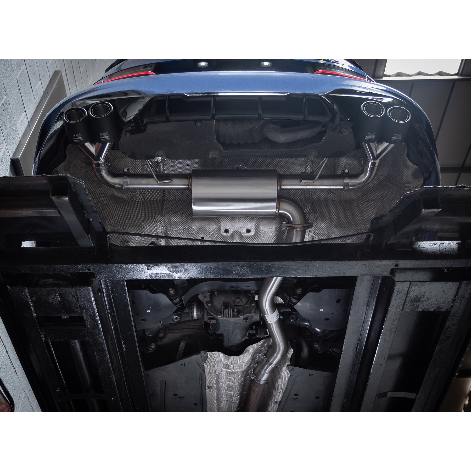 Cobra Sport BMW 330i Touring (G21) (19>) Non-Valved Quad Exit M3 Style Performance Exhaust - Wayside Performance 