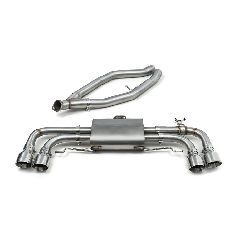 Cobra Sport BMW M440i (G22/G23) (22>) Valved Quad Exit GPF/PPF Back Performance Exhaust - Wayside Performance 