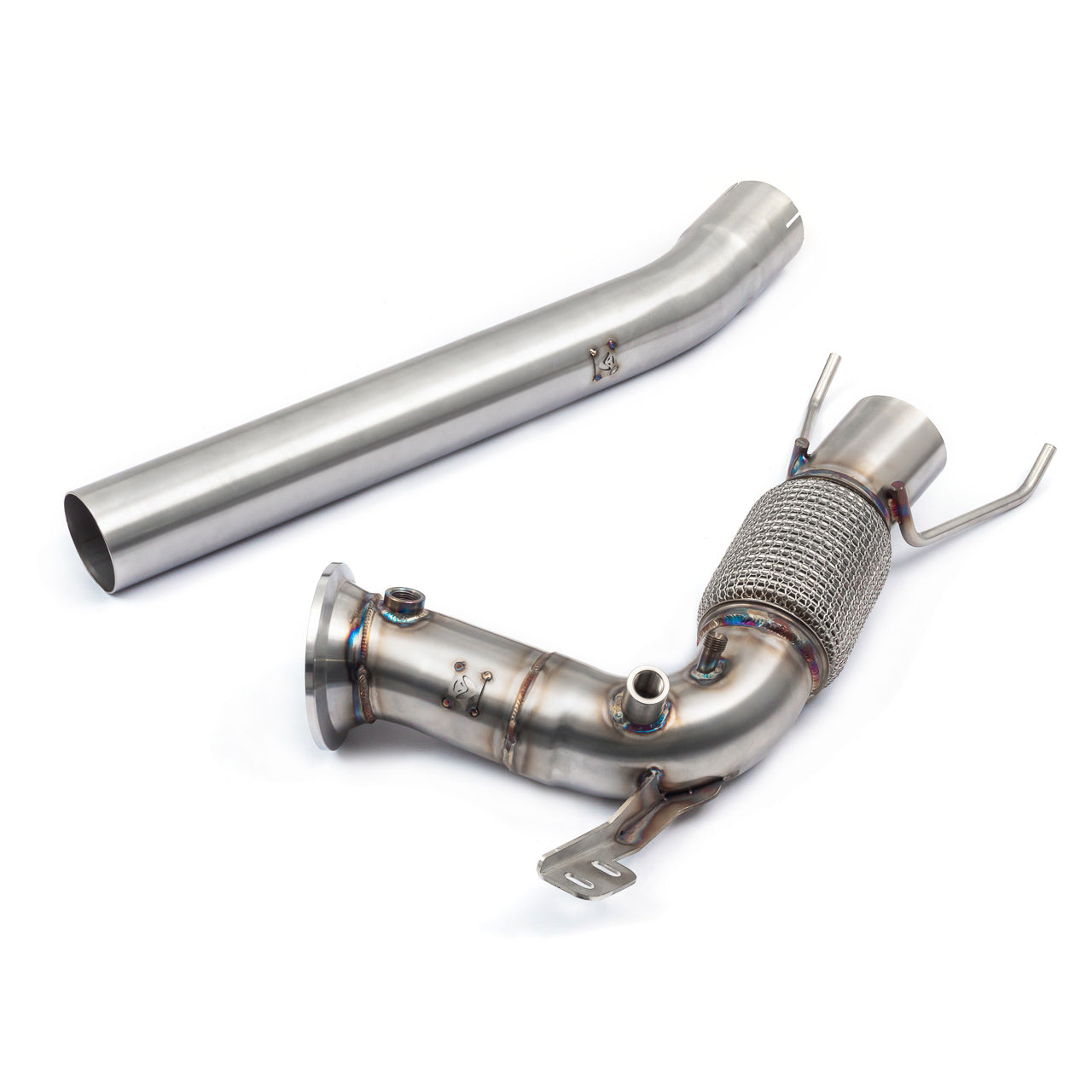 BMW M135i (F40) Front Downpipe Sports Cat / De-Cat To Cobra Sport Performance Exhaust Package - Wayside Performance 