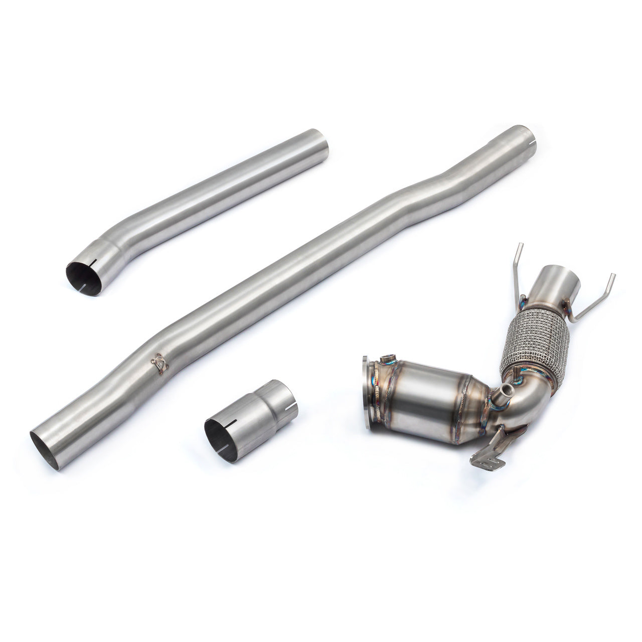 BMW M135i (F40) Front Downpipe Sports Cat / De-Cat To Cobra Sport Performance Exhaust Package - Wayside Performance 