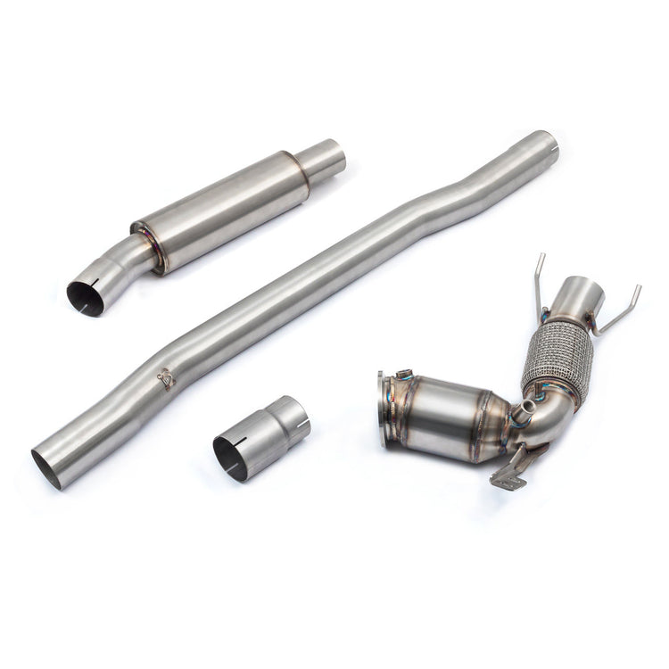 BMW M135i (F40) Front Downpipe Sports Cat / De-Cat To Cobra Sport Performance Exhaust Package - Wayside Performance 