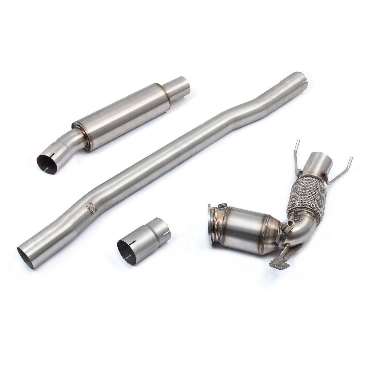 BMW M135i (F40) Front Downpipe Sports Cat / De-Cat To Standard PPF Back Performance Exhaust - Wayside Performance 