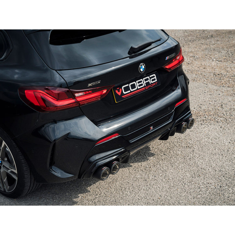 Cobra Sport BMW M135i (F40) Quad Exit M3 Style Turbo Back Performance Exhaust - Wayside Performance 