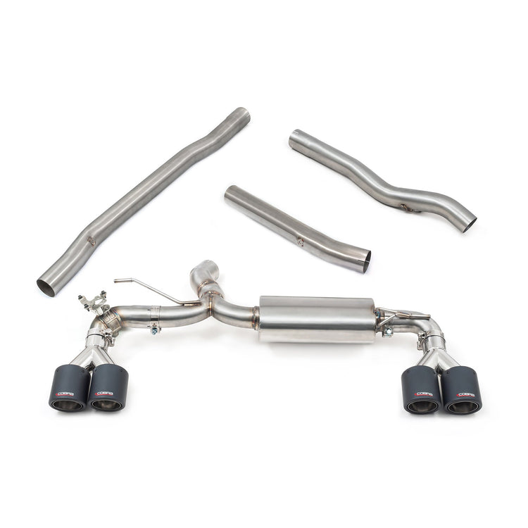 Cobra Sport BMW M135i (F40) Quad Exit M3 Style Cat Back Performance Exhaust - Wayside Performance 