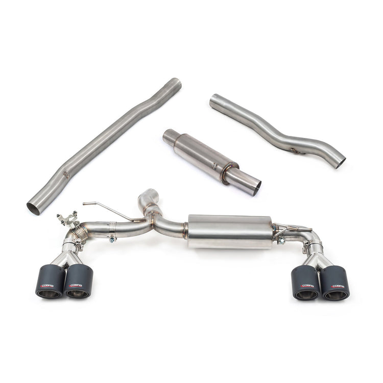 Cobra Sport BMW M135i (F40) Quad Exit M3 Style Cat Back Performance Exhaust - Wayside Performance 