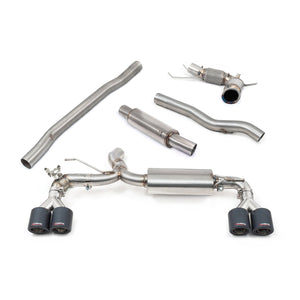 Cobra Sport BMW M135i (F40) Quad Exit M3 Style Turbo Back Performance Exhaust - Wayside Performance 