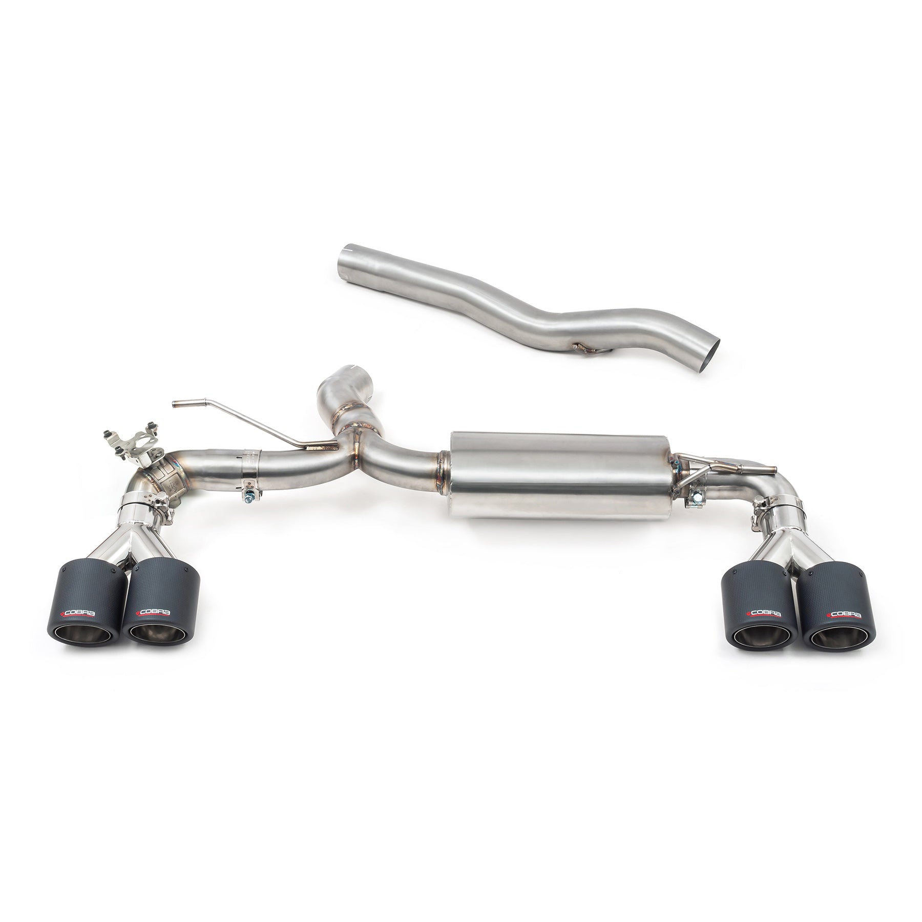 Cobra Sport BMW M135i (F40) Quad Exit GPF/PPF Back M3 Style Performance Exhaust - Wayside Performance 