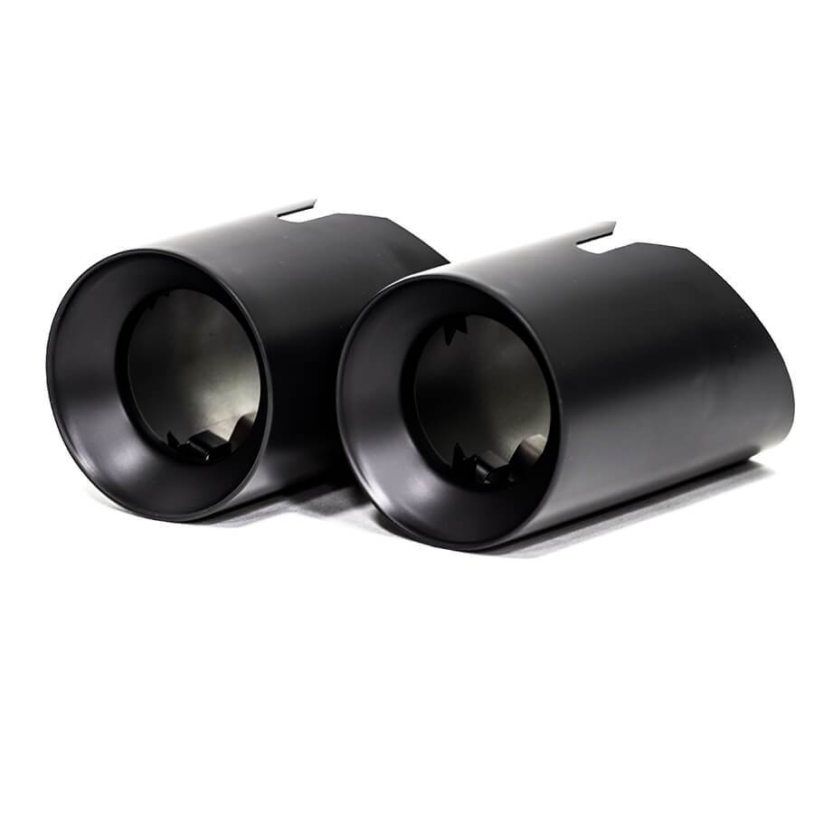 Cobra Sport BMW 335i Exhaust Tailpipes - Larger 3.5" M Performance Tips - Replacement Slip-on OE Style - Wayside Performance 