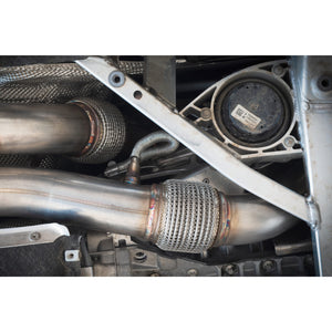 BMW M3 (F80) 3" Primary De-Cat Downpipe Performance Exhaust - Wayside Performance 