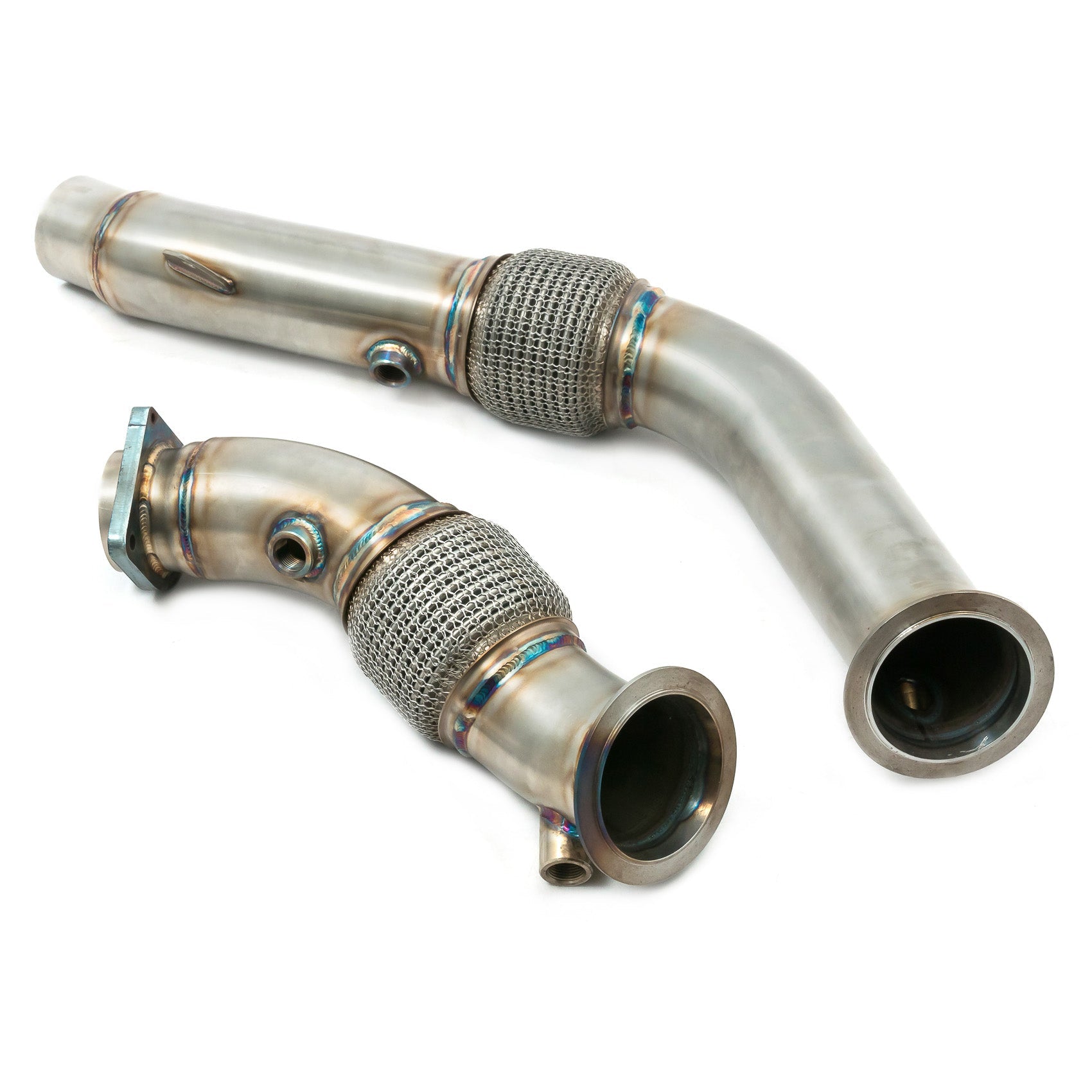 BMW M3 (F80) 3" Primary De-Cat Downpipe Performance Exhaust - Wayside Performance 