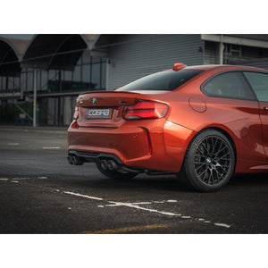 Cobra Sport BMW M2 Competition Venom Race Rear Axle Back (Back Box Delete) Performance Exhaust - Wayside Performance 