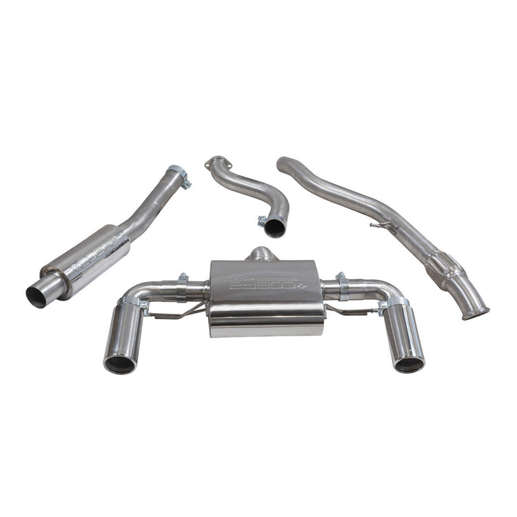 Cobra Sport BMW M235i (F22) Cat Back Performance Exhaust - Wayside Performance 