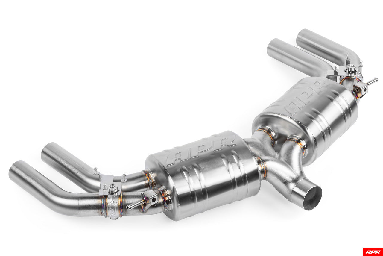 APR Cat Back Exhaust System - S3 (8V) Saloon - Wayside Performance 