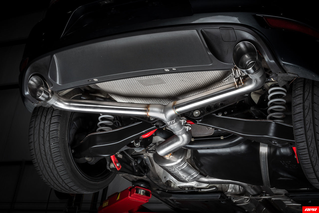 APR Cat Back Exhaust System - Golf Mk6 GTI - Wayside Performance 