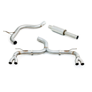 Cobra Sport Cupra Leon 2.0 TSI 300 (20>) Back Box Delete Race Cat/GPF Back Performance Exhaust - Wayside Performance 