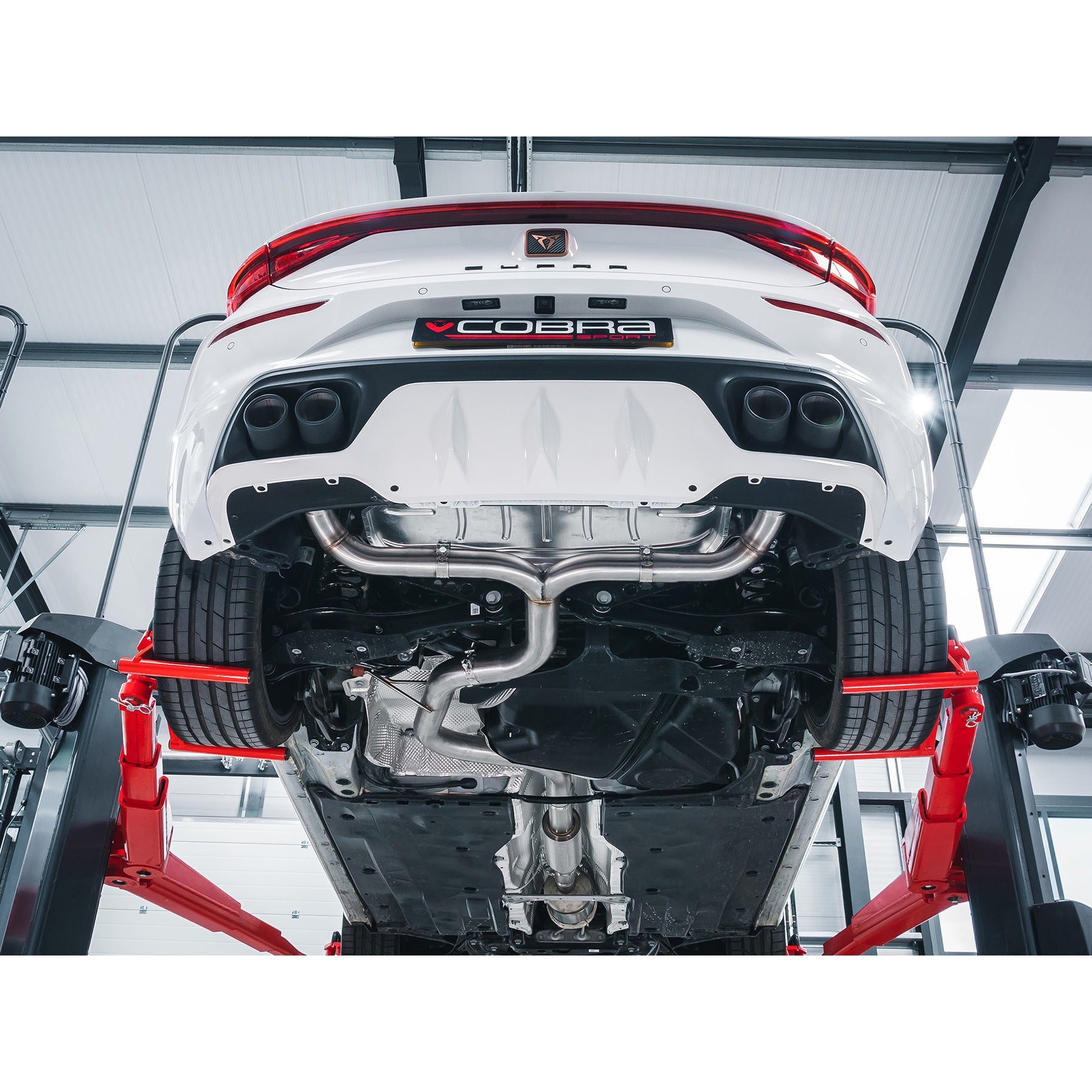 Cobra Sport Cupra Leon 2.0 TSI 300 (20>) Back Box Delete Race Cat/GPF Back Performance Exhaust - Wayside Performance 