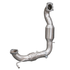 Cobra Sport Ford Fiesta (MK7) EcoBoost 1.0 T Front Pipe Sports Cat / De-Cat Performance Exhaust - Wayside Performance 