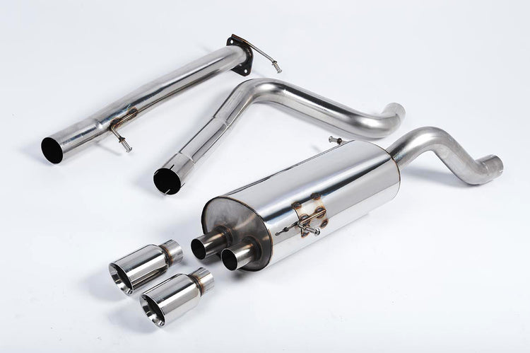 Milltek Race Fiesta ST180 Mk7 1.6T Cat Back - Wayside Performance 
