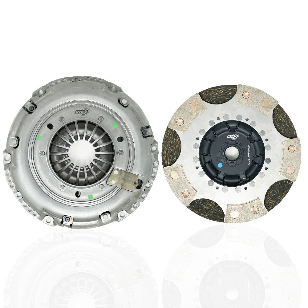 RTS Performance Clutch Kit – Ford Focus RS (MK3 & EcoBoost Mustang) – Twin Friction, 5 Paddle (RTS-1255) - Wayside Performance 